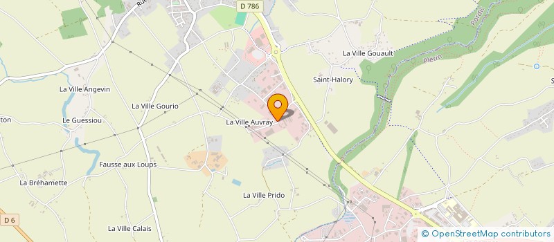 localisation de l'entreprise OZONE PAYSAGE à PORDIC