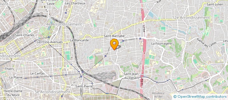 localisation de l'entreprise OZOR EL2 à MARSEILLE