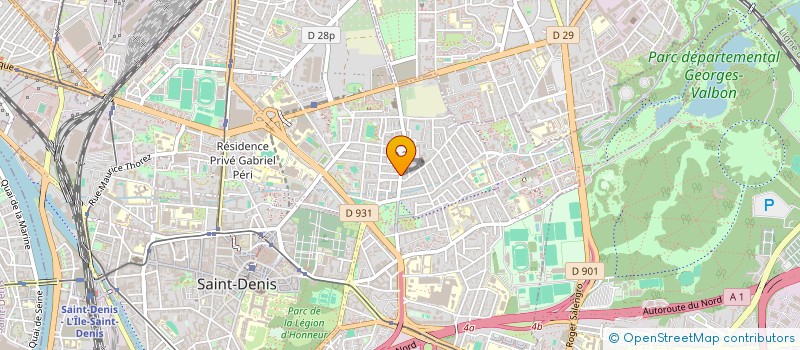 localisation de l'entreprise OZOUA.COM à SAINT-DENIS