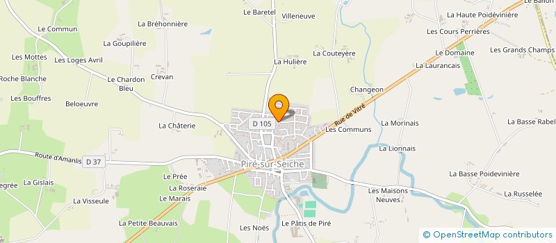 localisation de l'entreprise OZOUAKI  PIRE-CHANCE