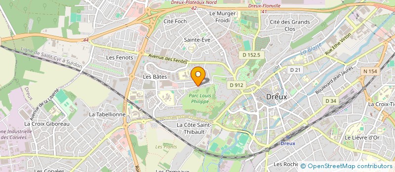localisation de l'entreprise OZR RENOV à DREUX