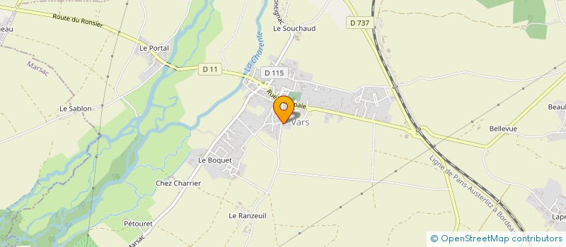 localisation de l'entreprise OZSIN MAISON BATIES à VARS