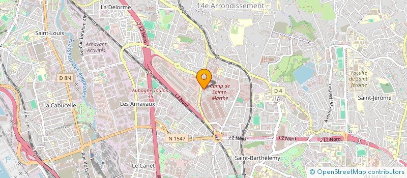 localisation de l'entreprise OZTADECO à MARSEILLE