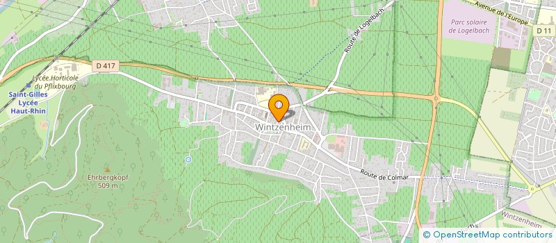 localisation de l'entreprise OZTAS CONSTRUCTION  WINTZENHEIM