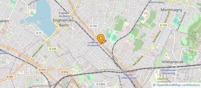 localisation de l'entreprise OZTEPE à DEUIL-LA-BARRE