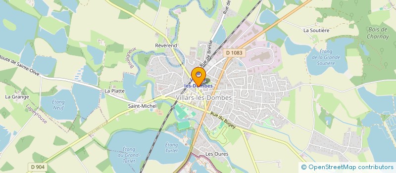 localisation de l'entreprise OZTUKA à VILLARS-LES-DOMBES