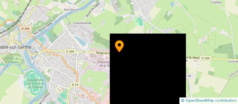 localisation de l'entreprise OZTURK SELIM  SABLE-SUR-SARTHE
