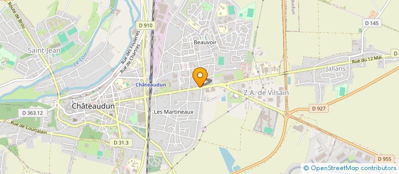 localisation de l'entreprise OZUGUR VOLKAN ISOLATION à CHATEAUDUN