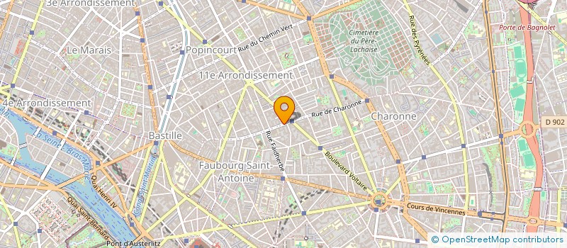 localisation de l'entreprise OZUMAKI CHARONNE  PARIS