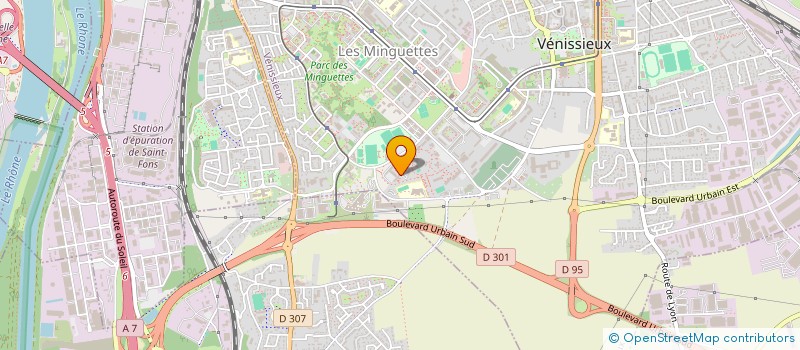 localisation de l'entreprise OZUNAL  VENISSIEUX