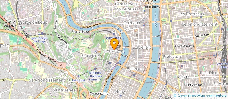 localisation de l'entreprise OZUR  LYON