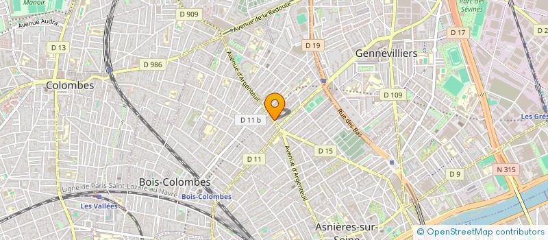 localisation de l'entreprise OZURFA à ASNIERES-SUR-SEINE