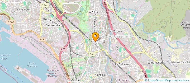 localisation de l'entreprise OZY à MARSEILLE