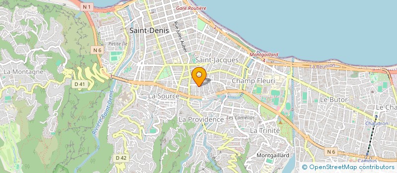 localisation de l'entreprise OZY TV  SAINT-DENIS