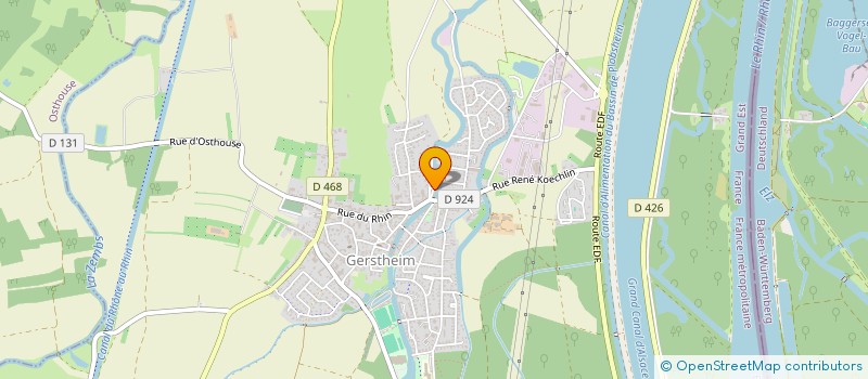 localisation de l'entreprise OZYANIK  GERSTHEIM