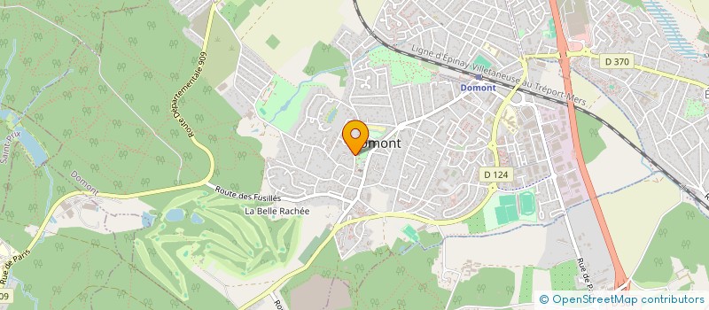 localisation de l'entreprise OZZIE  DOMONT