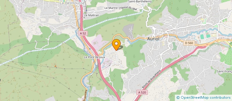 localisation de l'entreprise OZZY  AURIOL