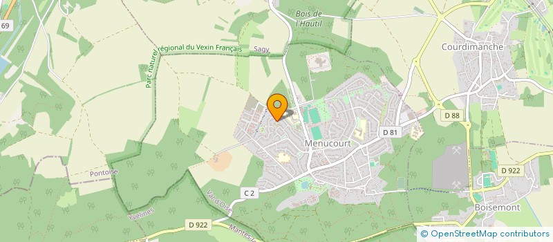 localisation de l'entreprise P.2.C  MILIZAC-GUIPRONVEL