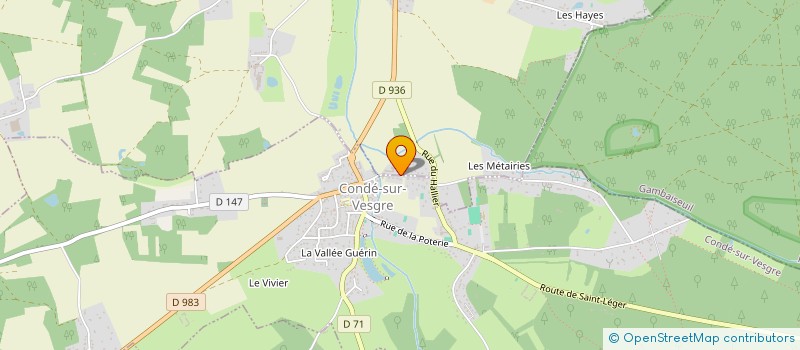 localisation de l'entreprise P 2 H à BOURDONNE