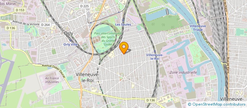 localisation de l'entreprise P-78  CHOISY-LE-ROI