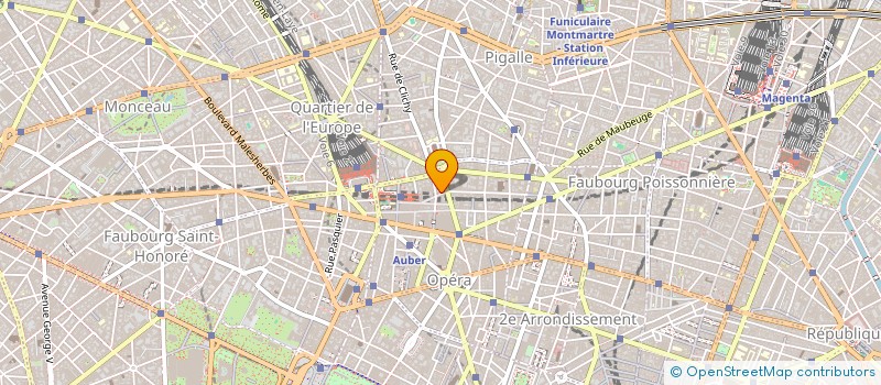 localisation de l'entreprise P&A  PARIS