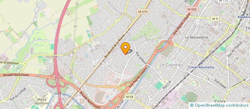 localisation de l'entreprise P.A.A.A  WASQUEHAL