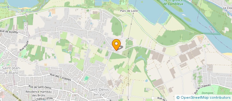 localisation de l'entreprise P.A.C 22 à SAINT-DENIS-EN-VAL