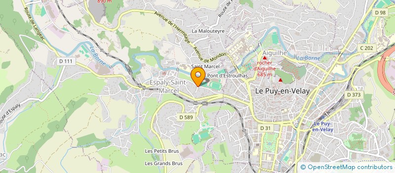 localisation de l'entreprise P.A.C  ESPALY-SAINT-MARCEL