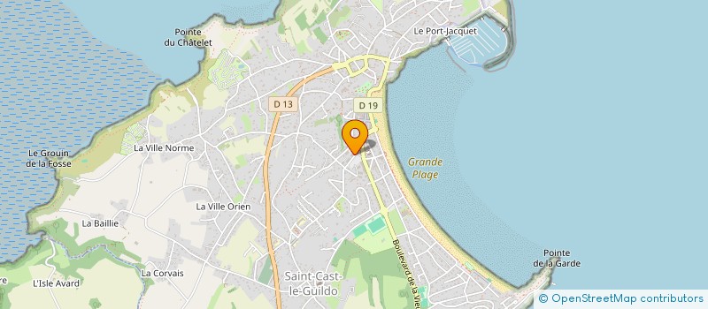 localisation de l'entreprise P.A.C. OURAGAN à SAINT-CAST-LE-GUILDO