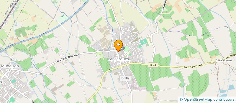 localisation de l'entreprise P A I N T PRO à LANSARGUES