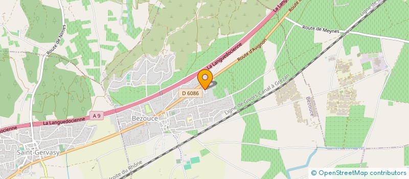 localisation de l'entreprise P.A.J  BEZOUCE