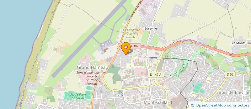 localisation de l'entreprise P.A.L 76 à LE HAVRE