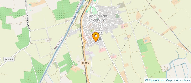 localisation de l'entreprise P.A.L  SAINT-LAURENT-D'AIGOUZE