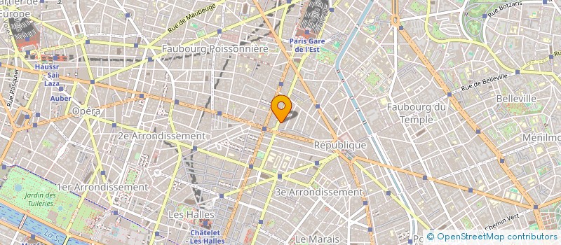 localisation de l'entreprise P A M  PARIS
