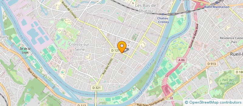 localisation de l'entreprise P.A.N.A. à CROISSY-SUR-SEINE