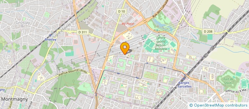 localisation de l'entreprise P A N BATIMENT à GARGES-LES-GONESSE