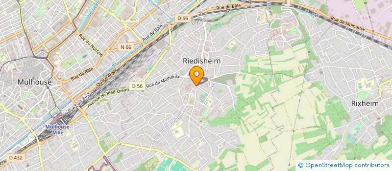 localisation de l'entreprise P.A.N. CONSEIL  RIEDISHEIM