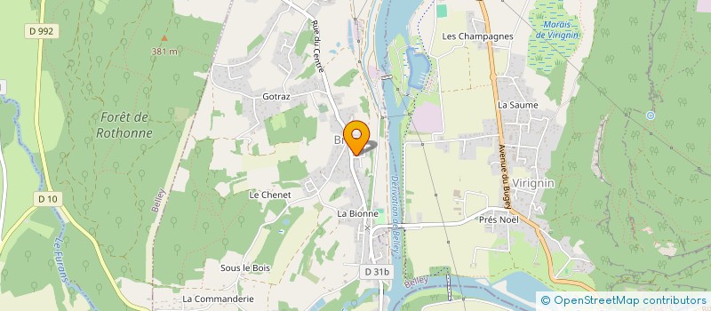localisation de l'entreprise P.A.R. ENVIRONNEMENT à CONCARNEAU
