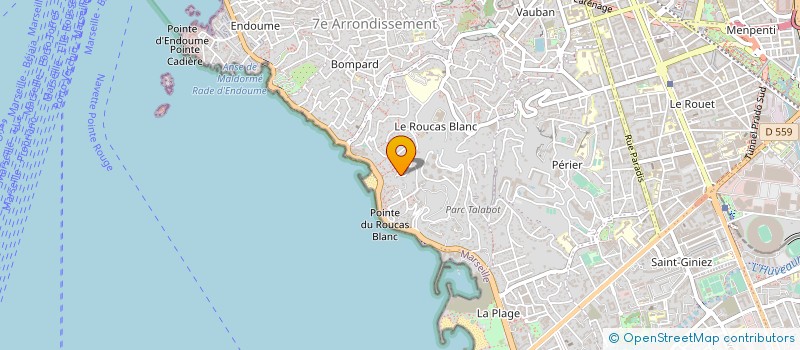 localisation de l'entreprise P.A.S. à MARSEILLE