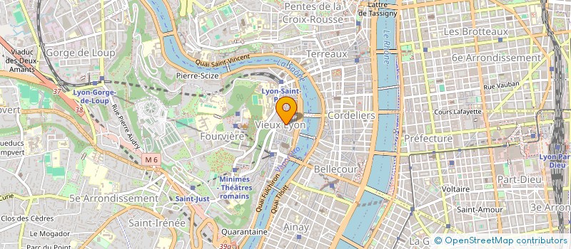 localisation de l'entreprise P.A.S. à LYON