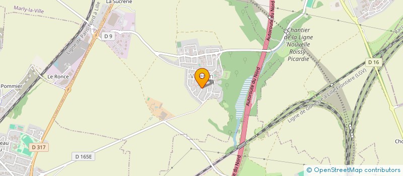 localisation de l'entreprise P.A.S.M  VILLERON