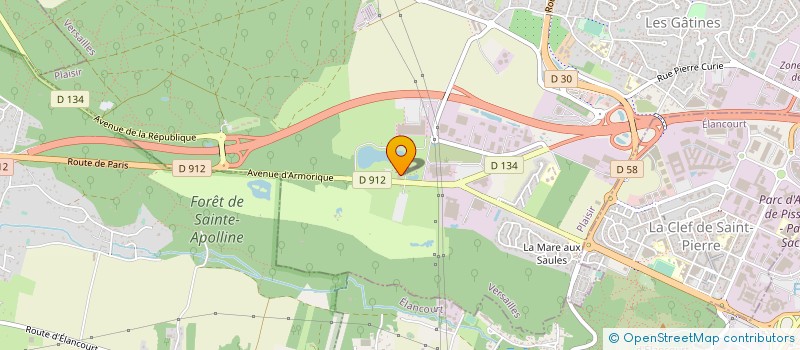 localisation de l'entreprise P.A.S. PLAISIR AUTOS SARL à PLAISIR