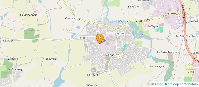 localisation de l'entreprise P.A.S RENNES à BOURGBARRE
