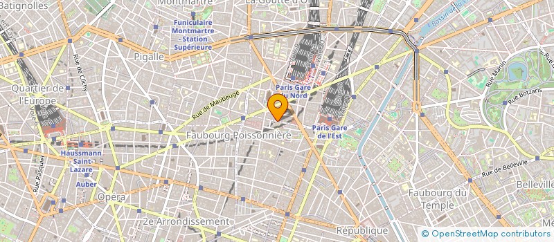 localisation de l'entreprise P A STRUCTURES à PARIS