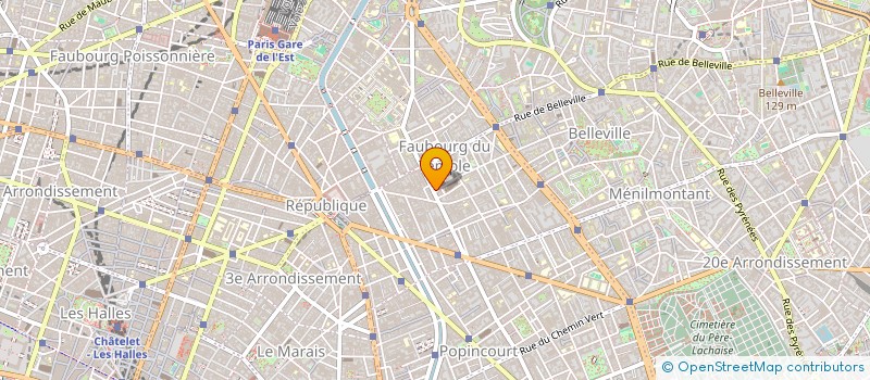 localisation de l'entreprise P.A.T  PARIS