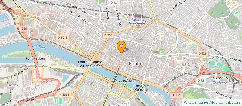 localisation de l'entreprise P.A.T à ROUEN