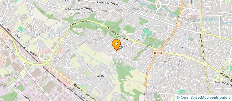 localisation de l'entreprise P.A.T. SERVICES à LONS