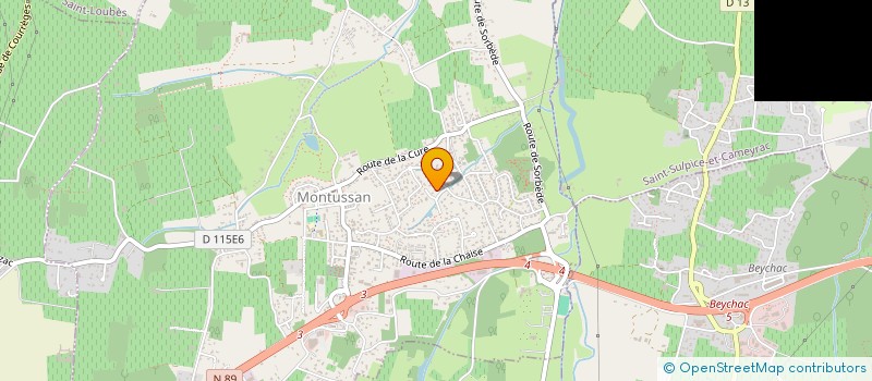 localisation de l'entreprise P'ARTEZ  SAINT-LOUBES