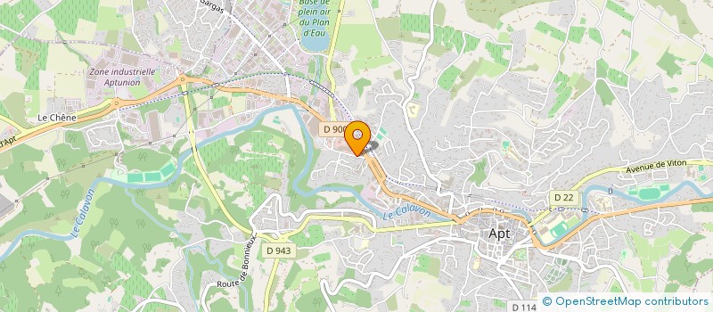 localisation de l'entreprise P.B ASSOCIES  APT