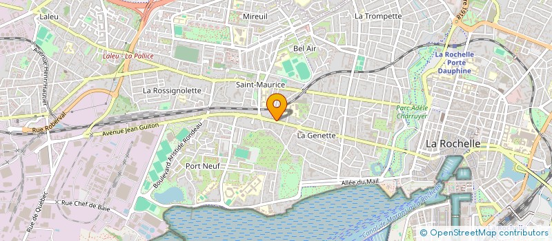 localisation de l'entreprise P B AVENTURE 17 à LA ROCHELLE